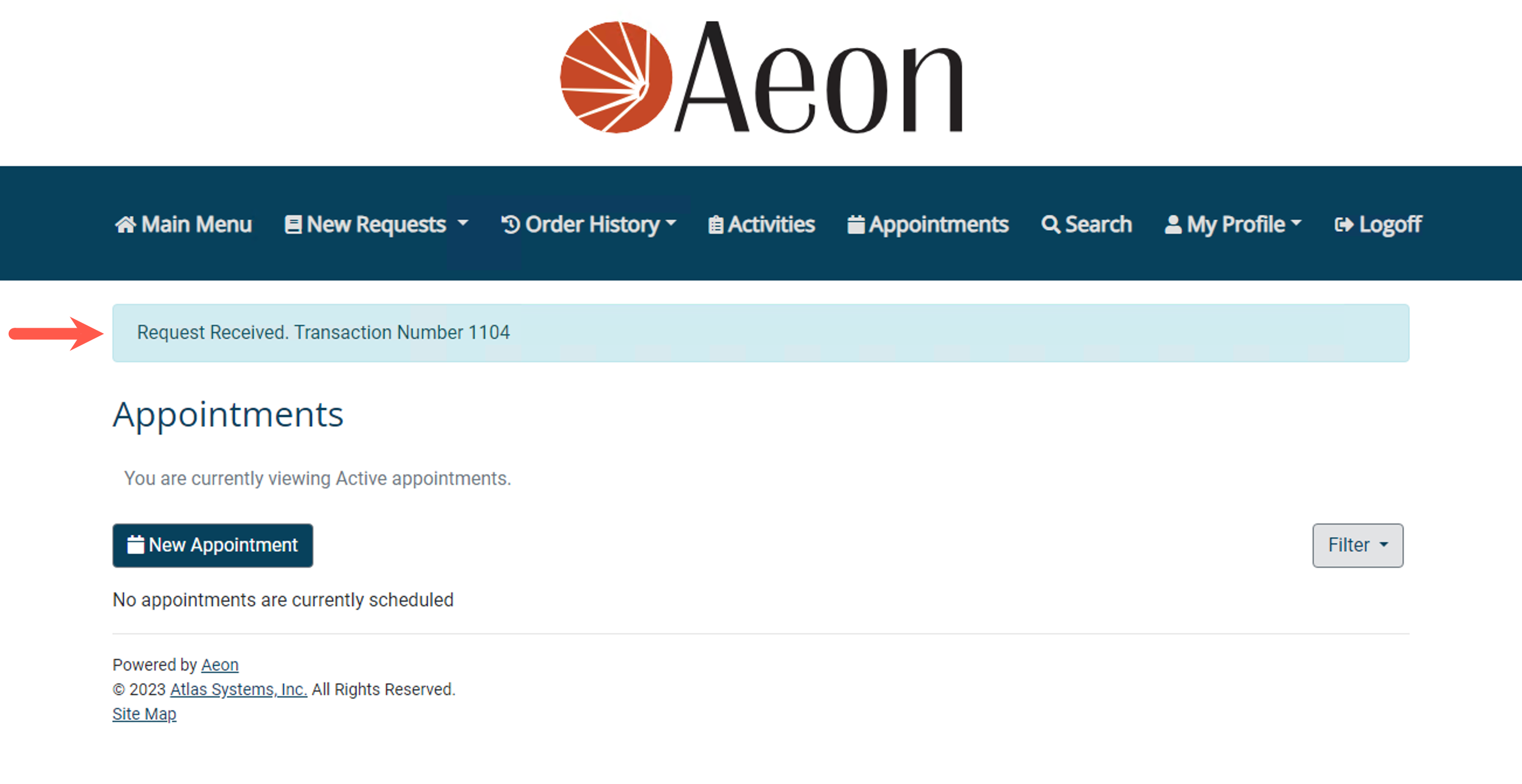 Reviewing and Editing Outstanding Requests - step 8