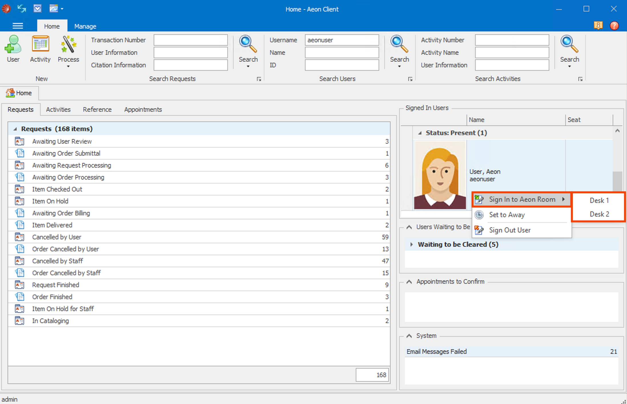 Assign Seating Location from Signed In Users group