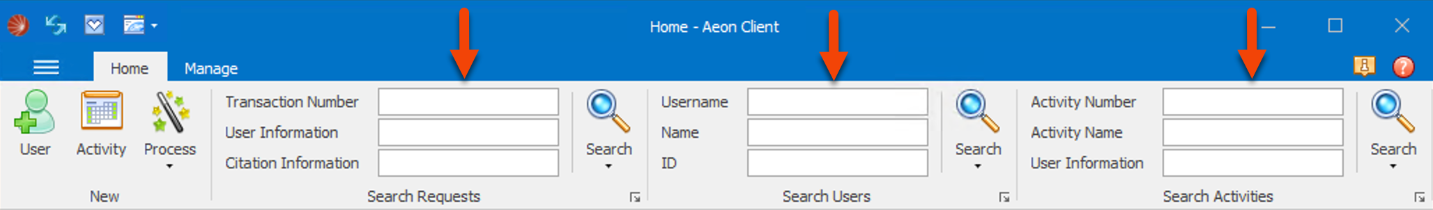 Basic Searching - Basic Search Form