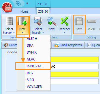 Configuring Z39.50 Servers and Searches - Z39.50 Server Configuration