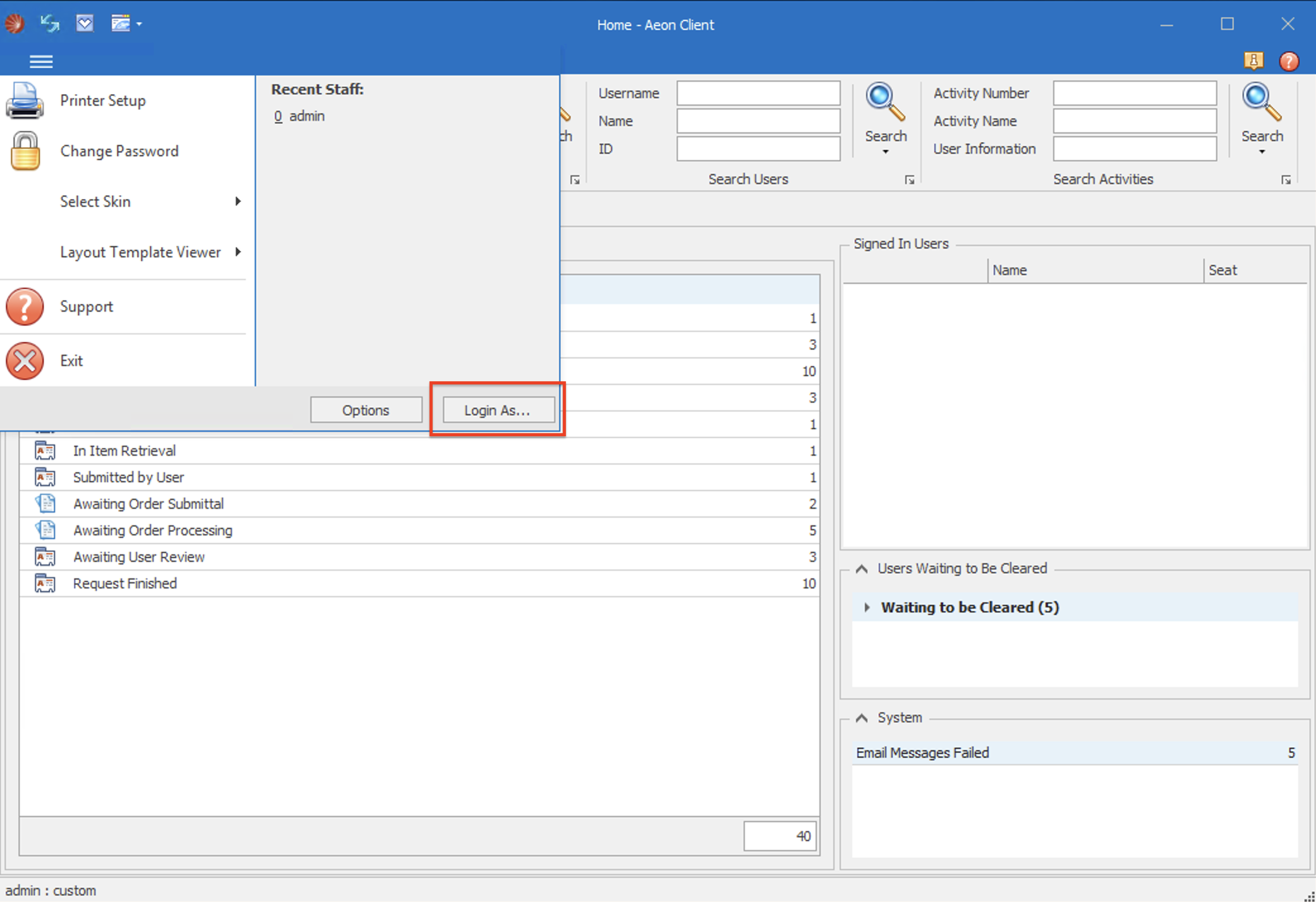 Quick User Switching - Quick Switch Screenshot