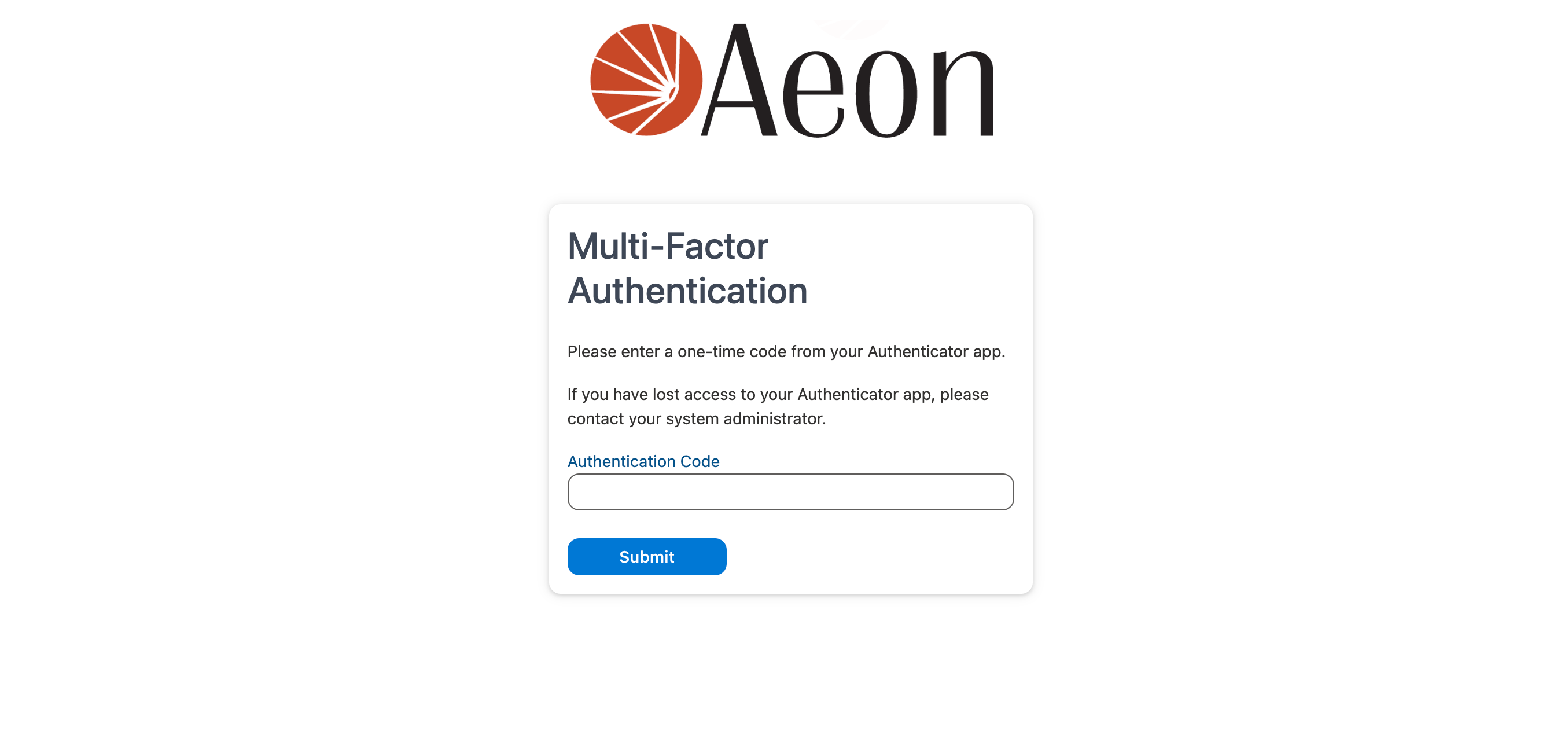 Aeon MFA