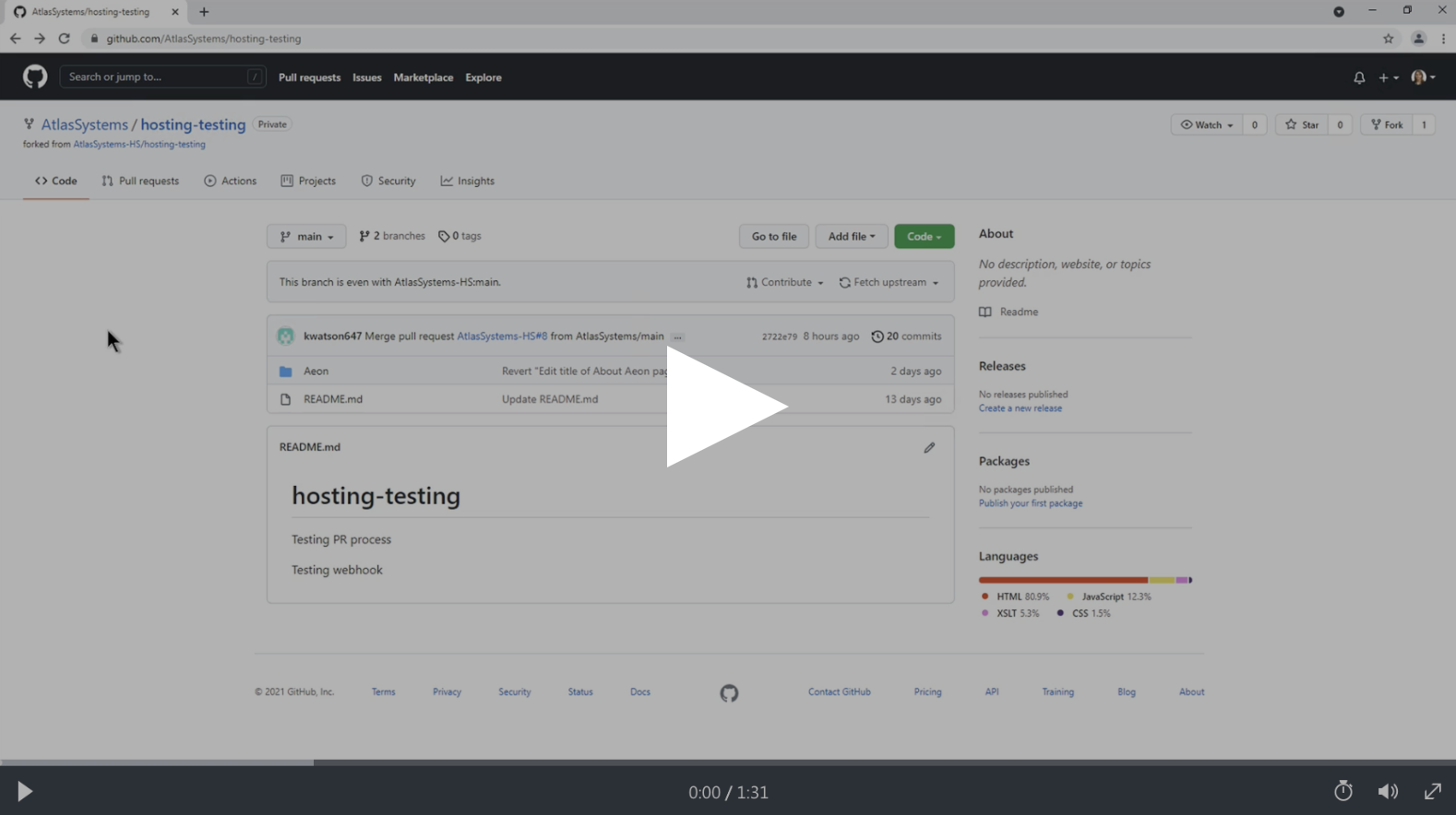 Editing Atlas-Hosted Aeon Web Pages In Github  20082470813203