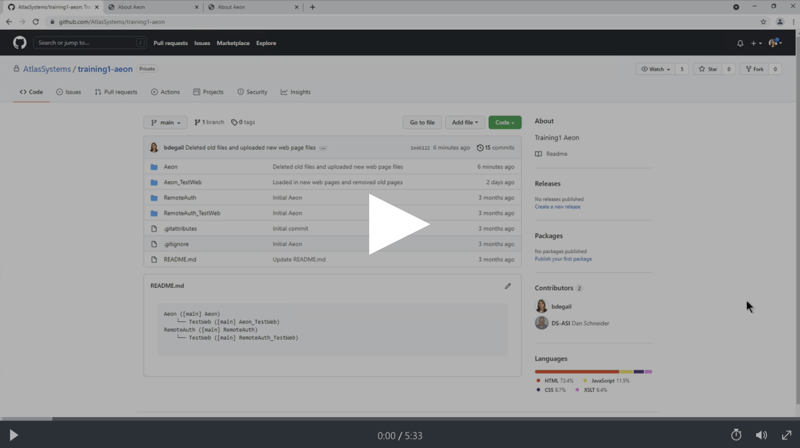 Editing Atlas-Hosted Aeon Web Pages In Github  20082470833171