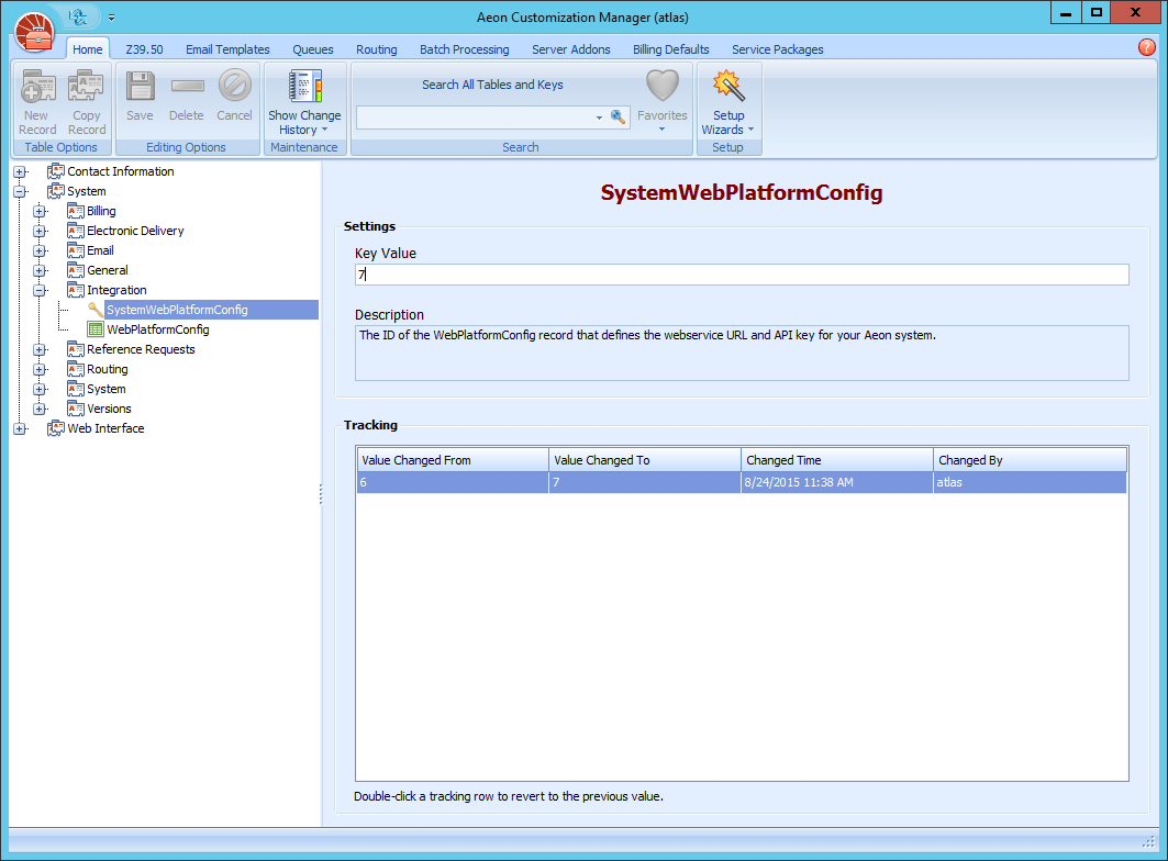 Configuring The Aeon Web Platform  360018516493