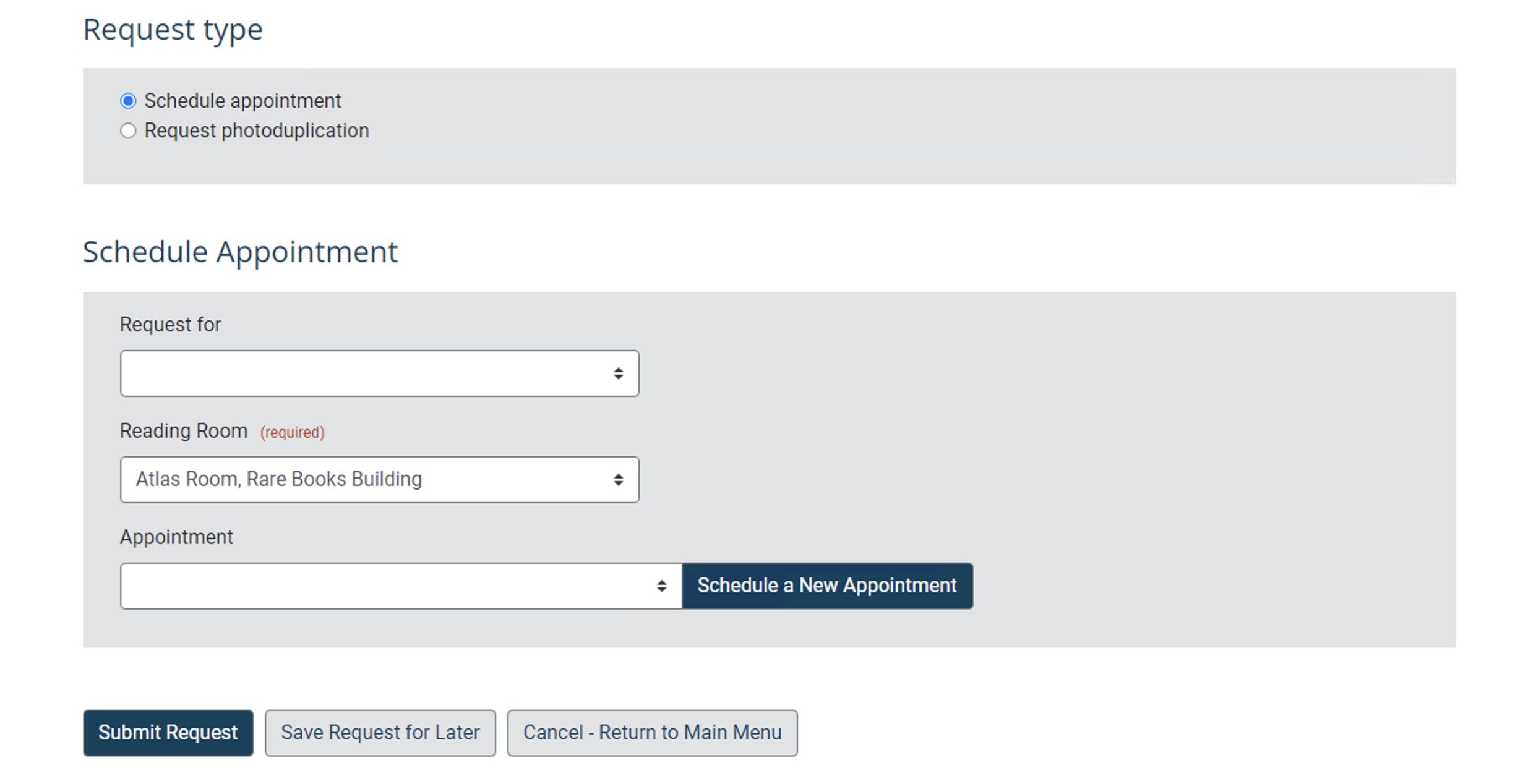 Implementing a Photoduplication Toggle Option on Request Forms