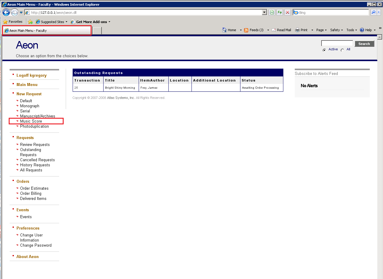 Setting up Different Web Page Sets for Different Patron Statuses