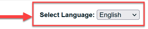 AppConfig[] set to True will allow Select Language dropdown