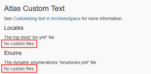 Browse menu with custom translations
