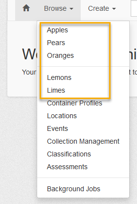 System Information navigation