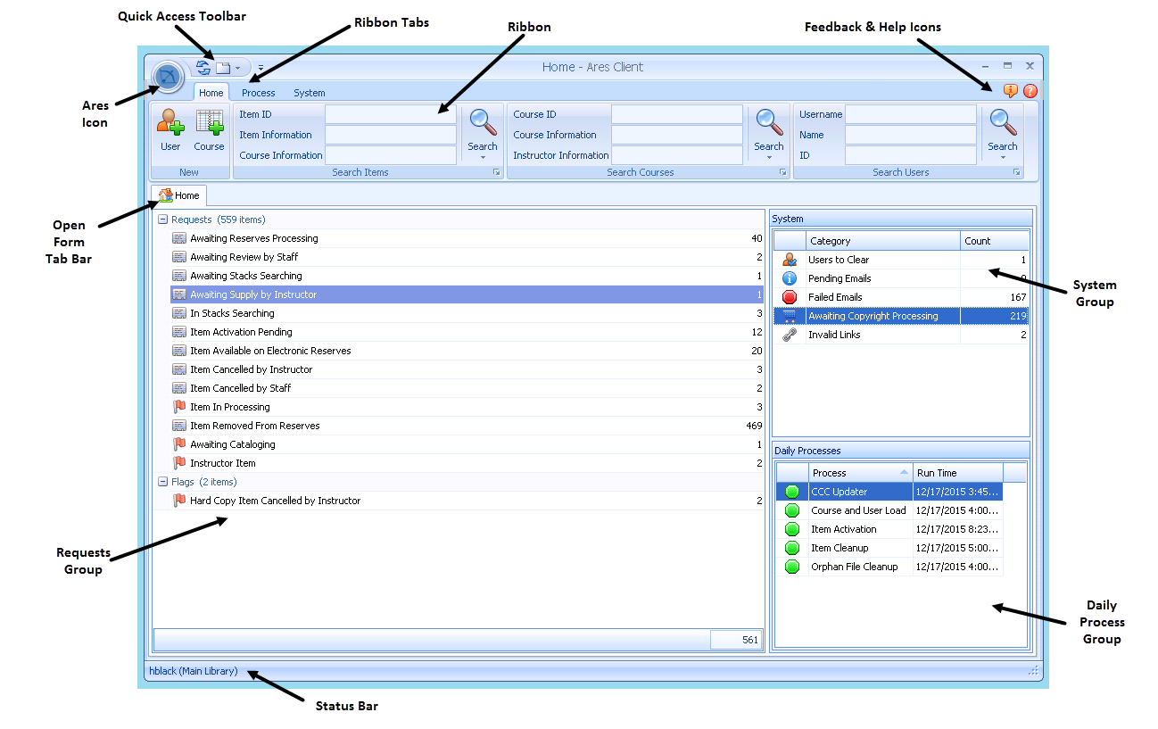 Ares Client Overview