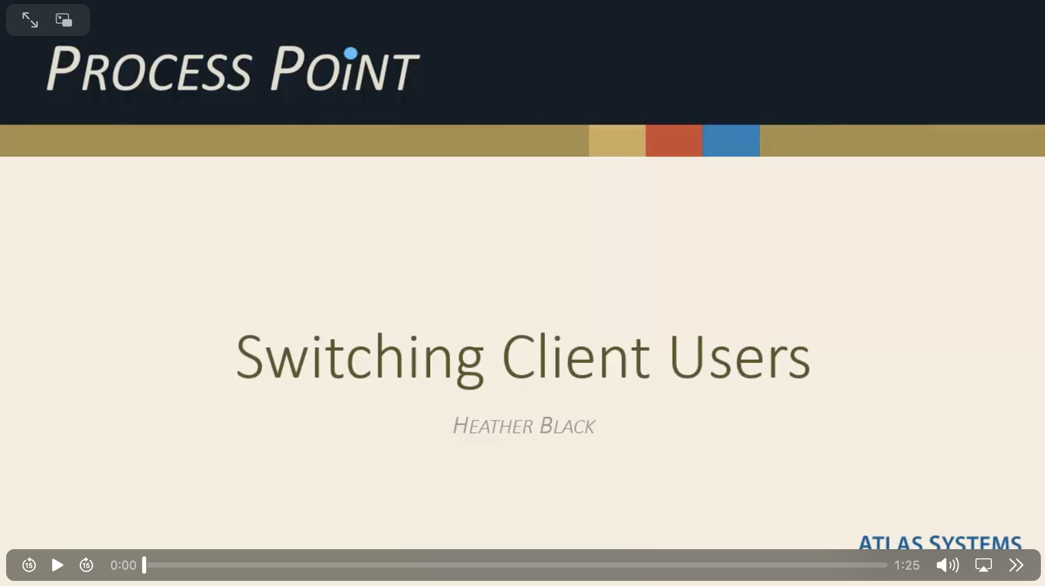 Switching Client Users video thumbnail