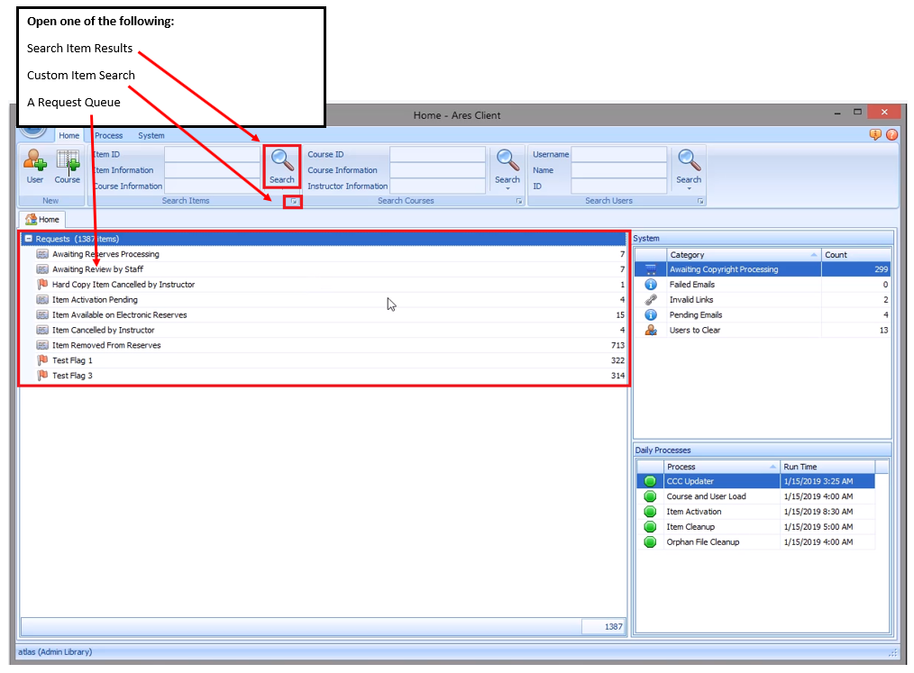 Bulk Edit Items Button
