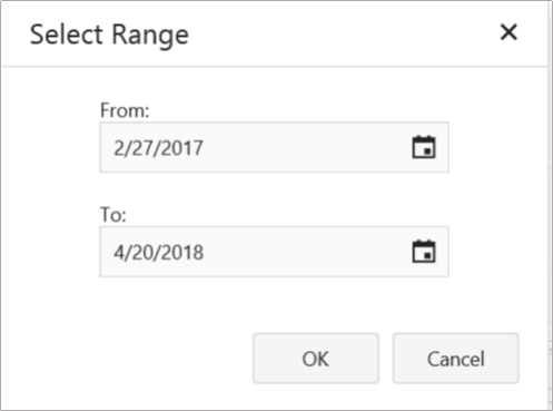 Atlas BI filter panel