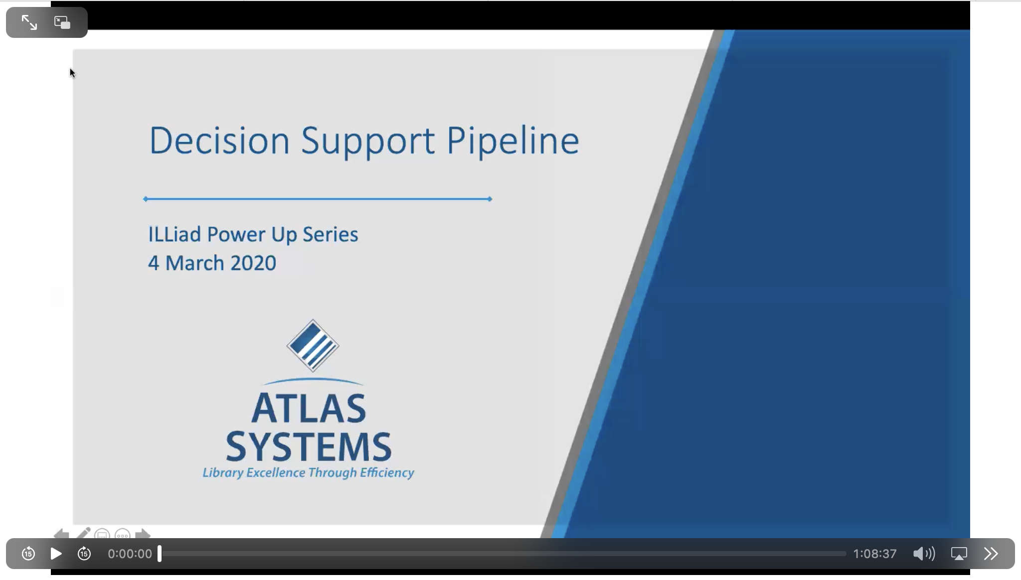 Video Thumbnail - Decision Support Pipeline
