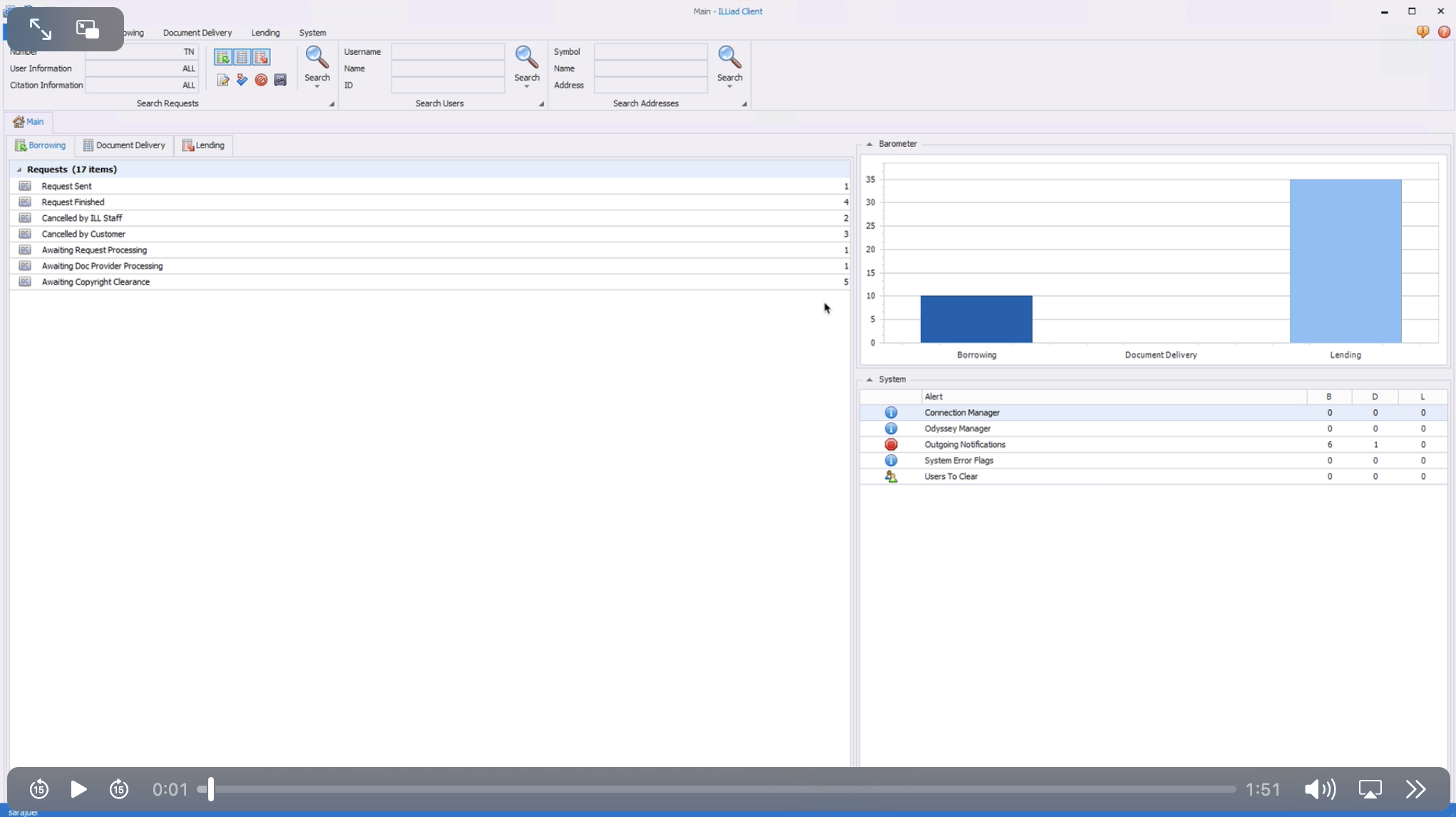 DOCLINE Import and Receipt Current Page Button video thumbnail