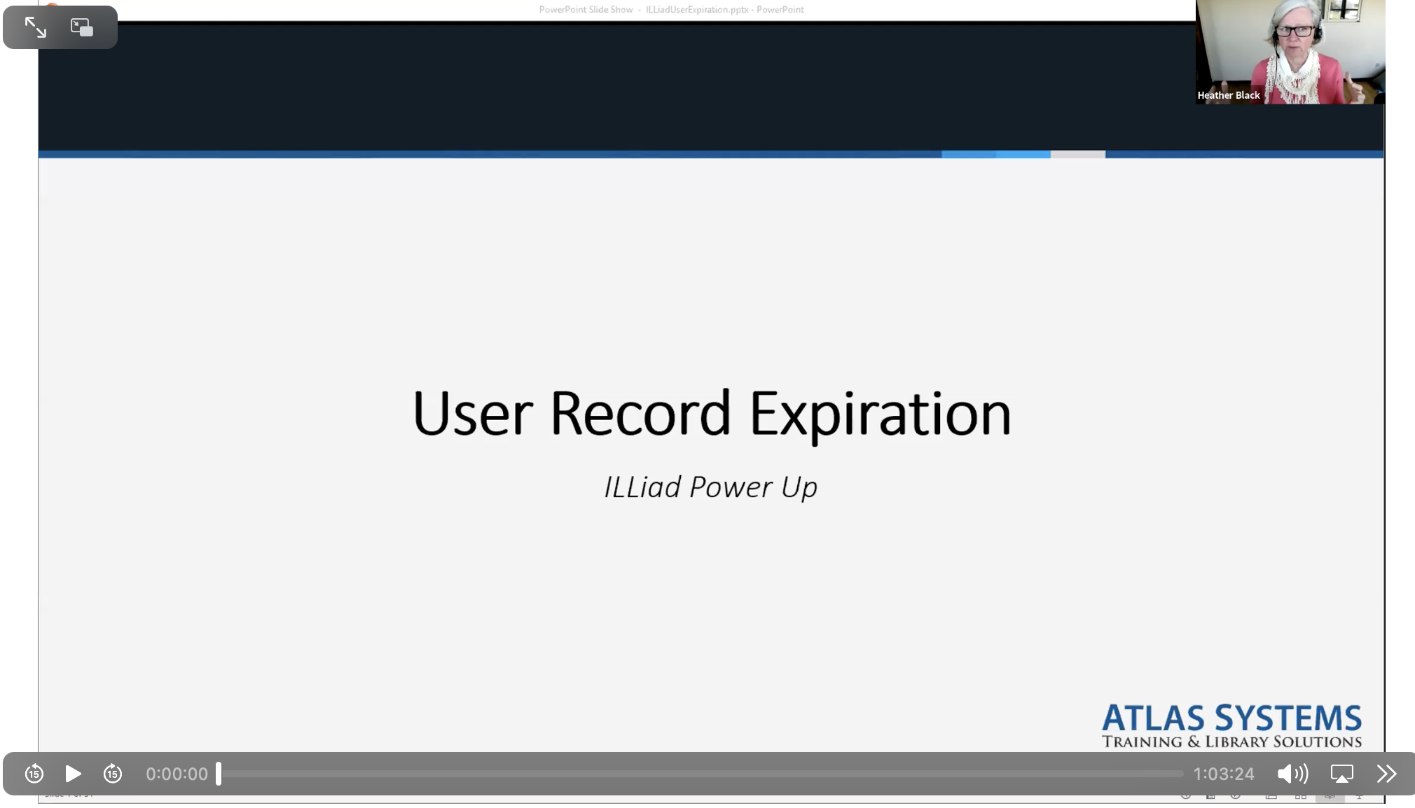 ILLiad Power Up User Record Expiration video thumbnail