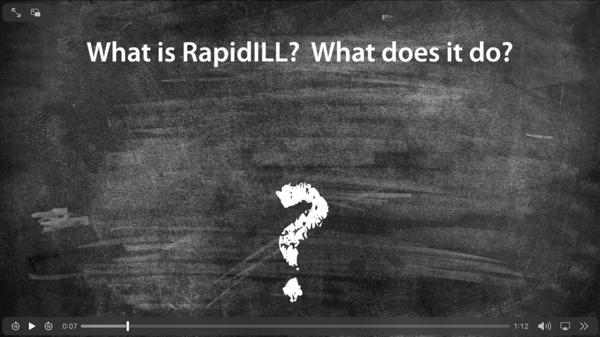 What is RapidILL and What does it to