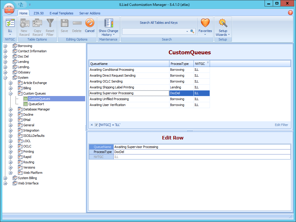 Creating Custom Queues