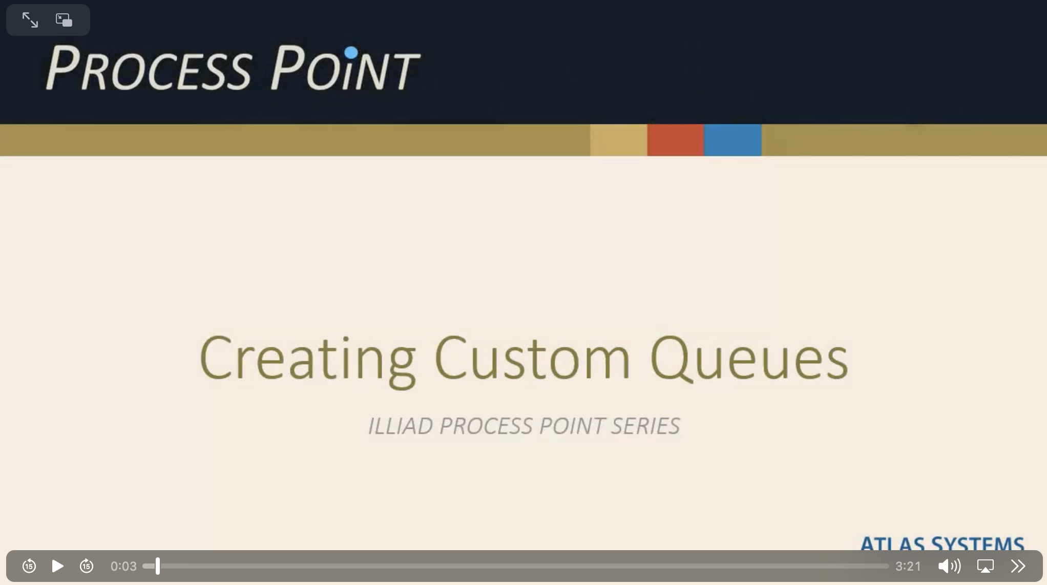 Video Thumbnail - Creating Custom Queues
