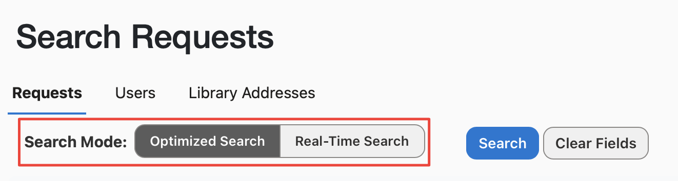 Search Mode Toggle