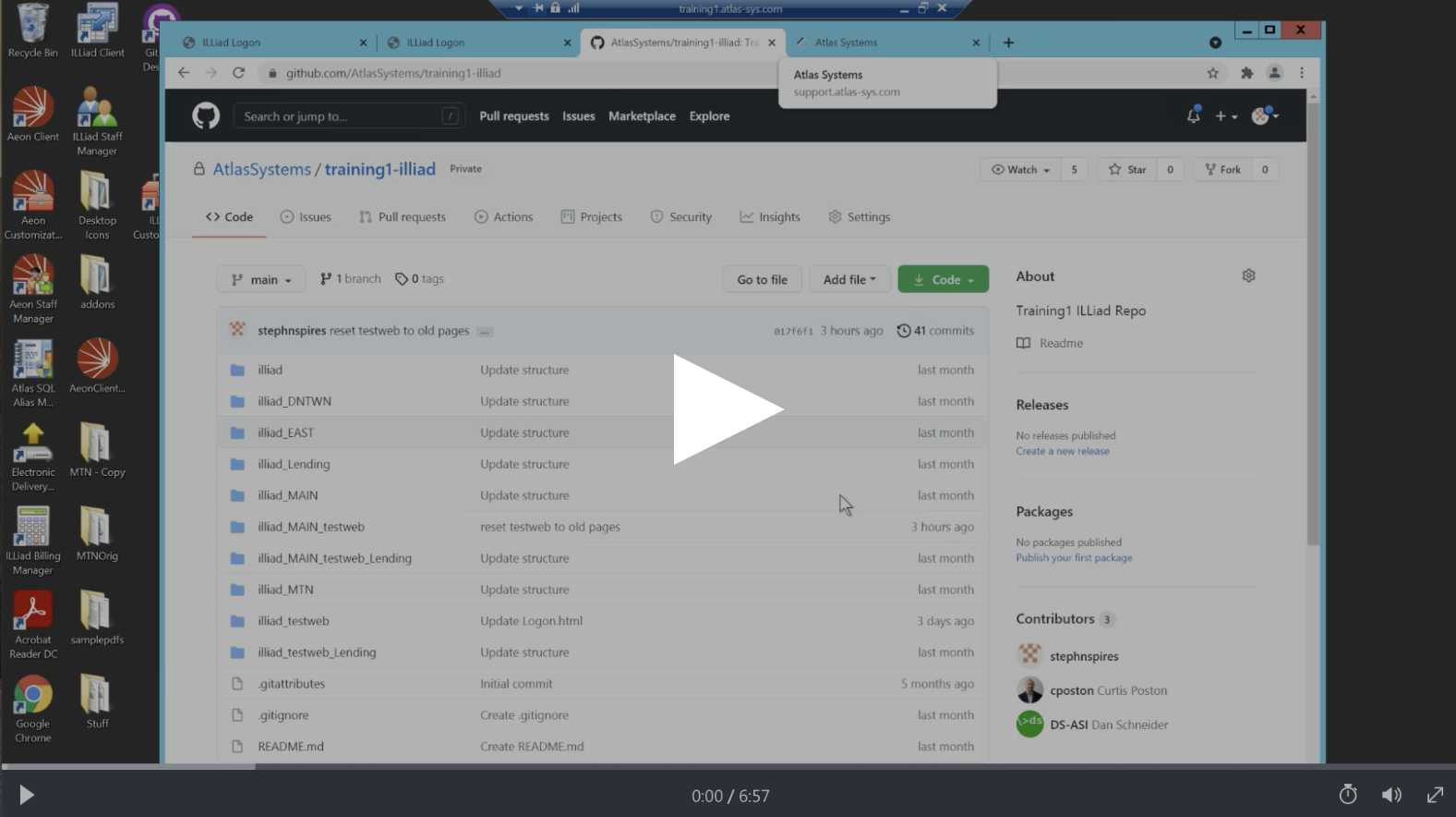 Video Thumbnail - Loading Pages into Testweb