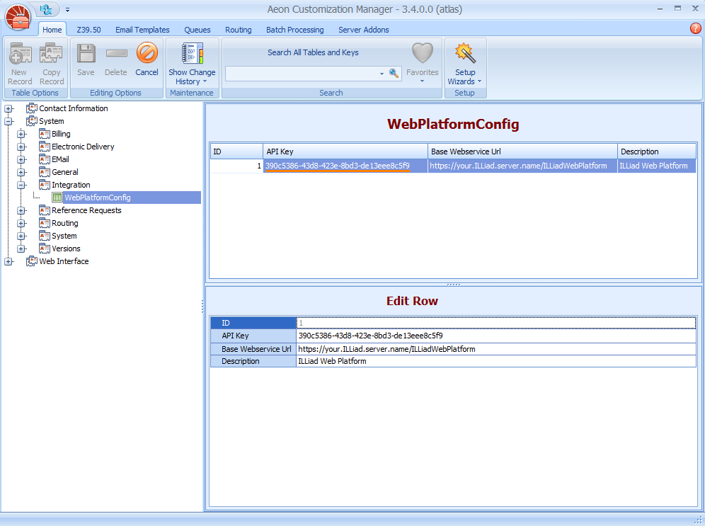 Single Server Aeon ILLiad Entry