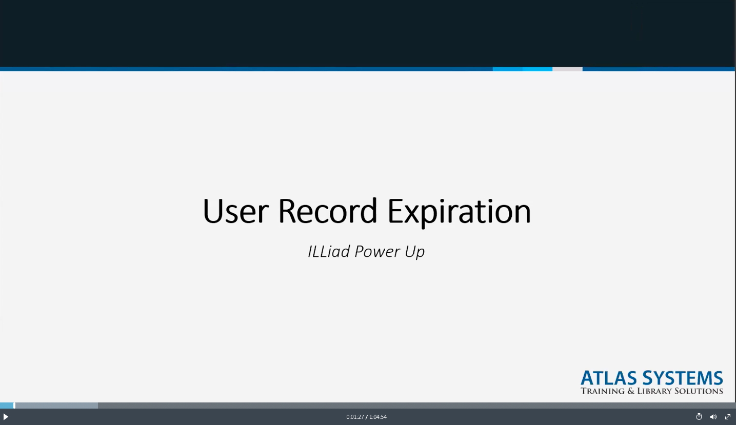 Video Thumbnail - User Expiration Q&A